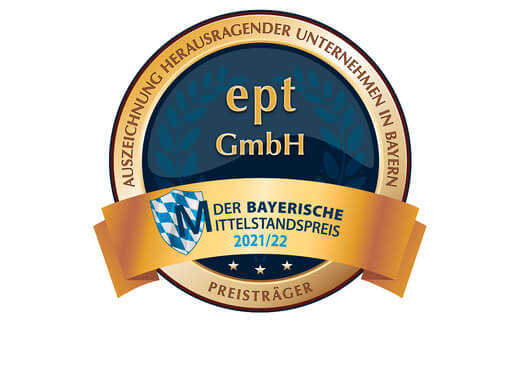 ept saņem Bavārijas mazā un vidējā uzņēmuma balvu